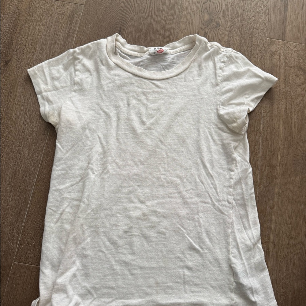 Re/Done Hanes Classic White Tee